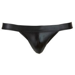 Svenjoyment Jockstrap MUNIX Imitation Vinyle Noir